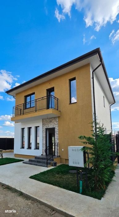 Casă P+1 | Clinceni Putul Olteni |2 placi beton | incalzire pardoseala
