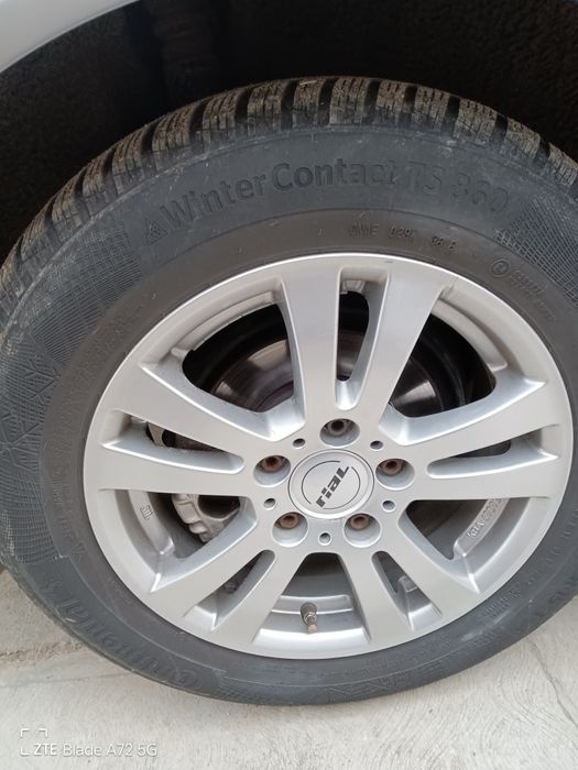 Genti allu  cu cauciuc de iarna continental