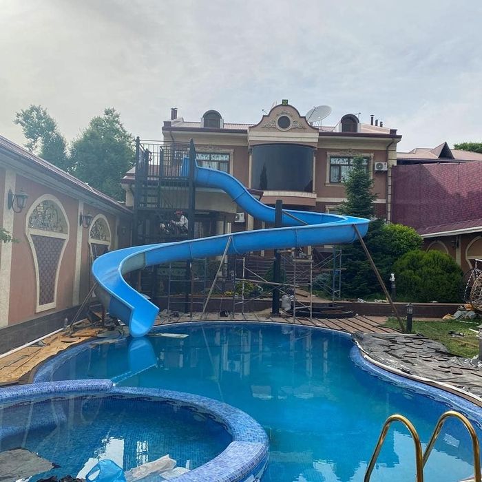 Аквагорки в Ташкенте