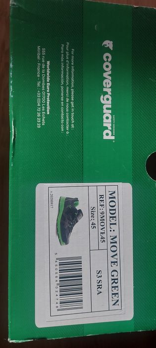 Vand pantofi protectie Coverguard Safety