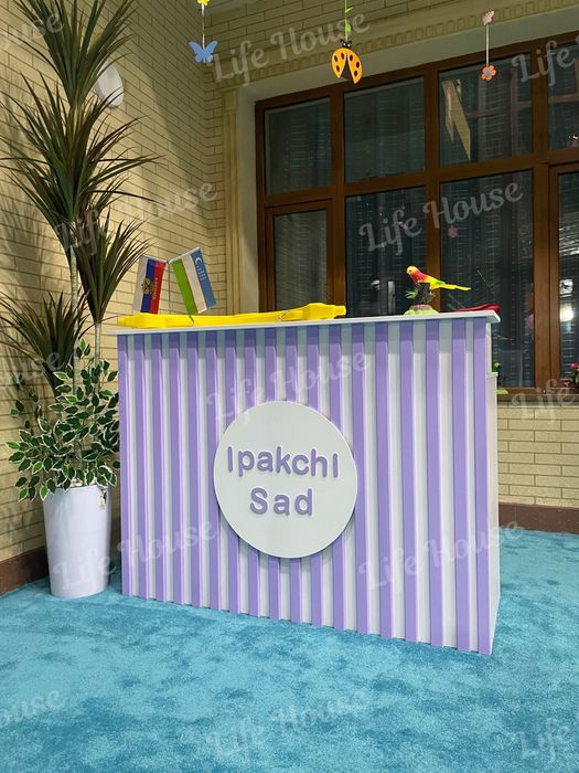 Ресепшен детский сад мебель на заказ