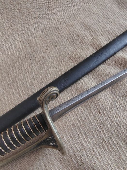 Sabie de ofițer model 1845 raritate Franța