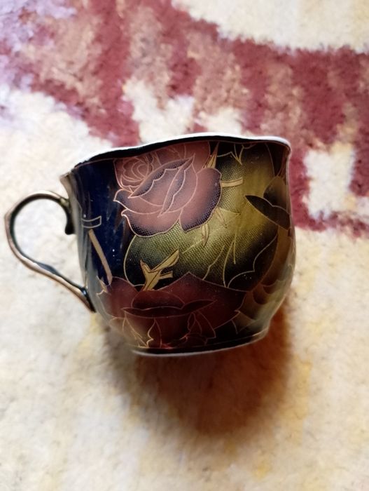 Serviciu porțelan ceai/ cafea 6 cești și 6 farfurioare