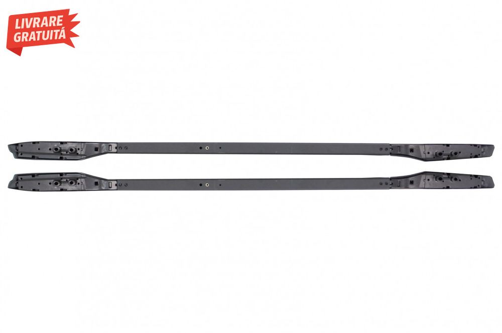 Bare Verticale Toyota Land Cruiser Prado J150 (2009+) Negru Mat