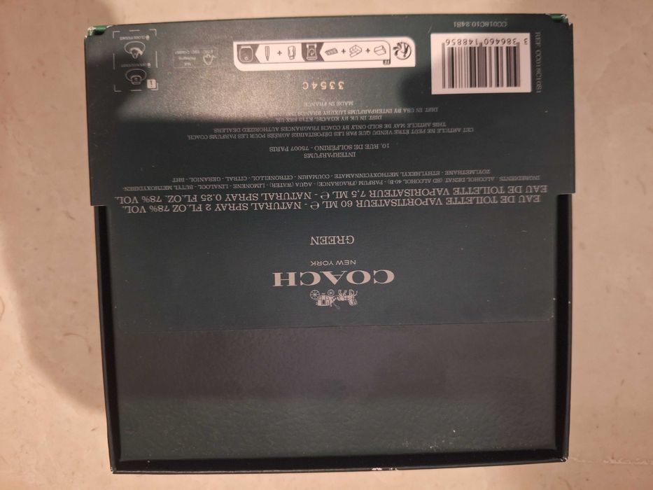 Vand set cadou parfum Coach New York Green