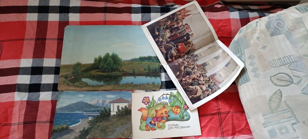 Картинки маслом старинные