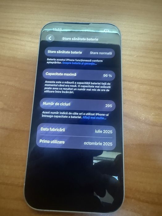 Iphone 16 fara urme de uzura