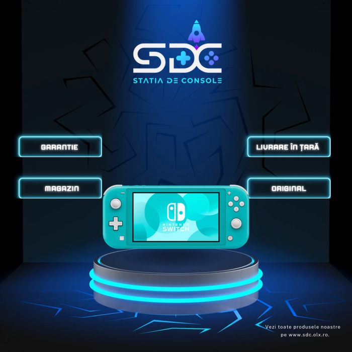 Consola Nintendo Switch Lite - TURCOAZ! Garantie 6 LUNI !