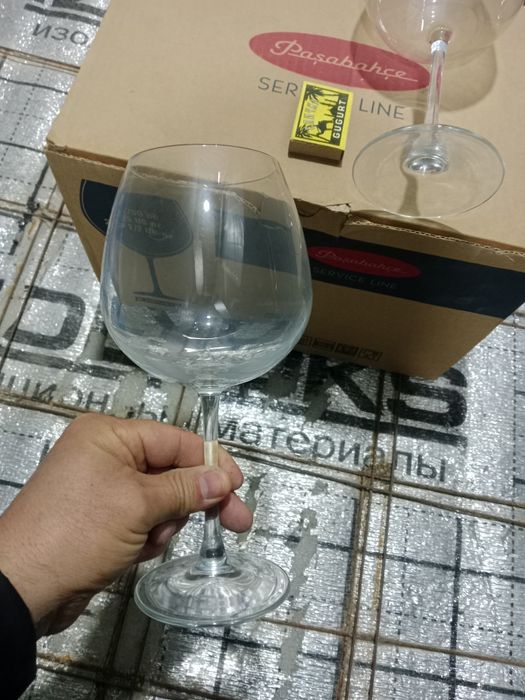 Продам новые фужеры турецкий 12 щт