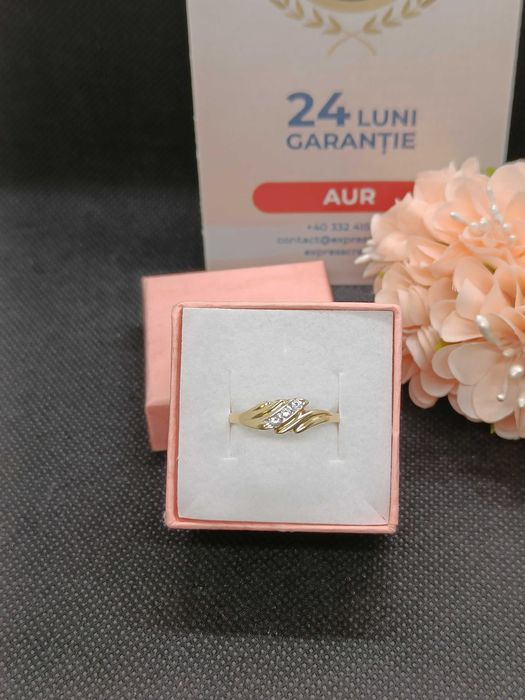 Inel aur 14K 1.54g (Ag16 Moldova b32280) - Garantie 2 ani!