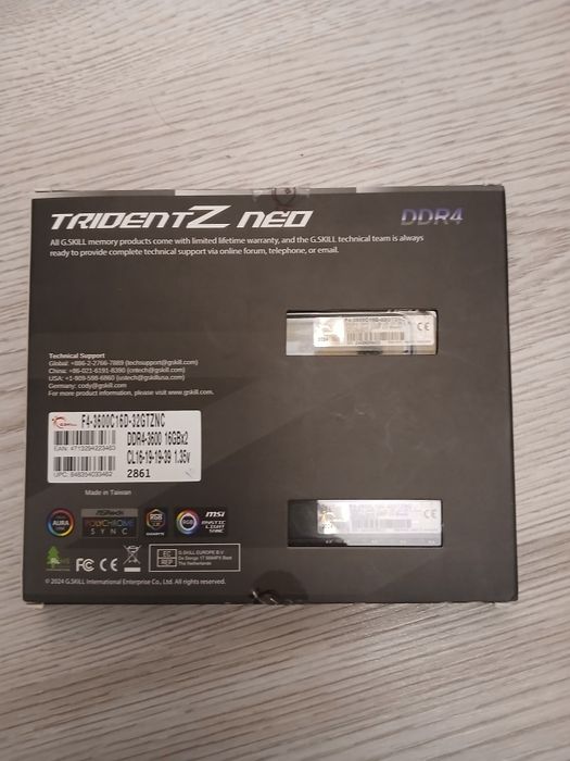 Memorie RAM G.Skill TridentZ Neo DDR4-3600 16GBx2