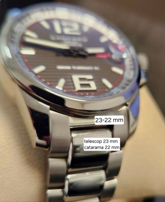 Curea compatibila Chopard Mille Miglia 23mm