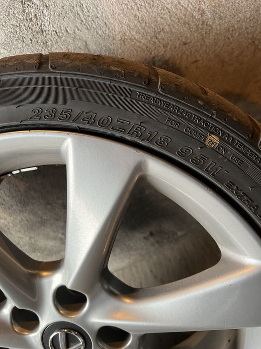 Диски на lexus с резиной