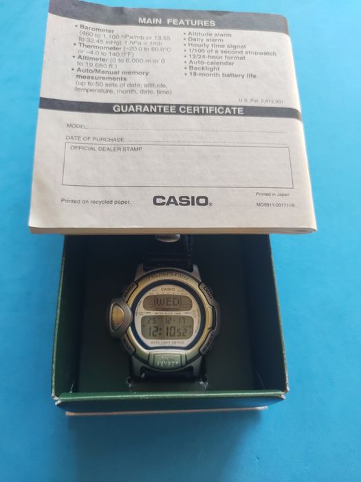Винтидж модел CASIO pro trek Lei PRL-20 Japan