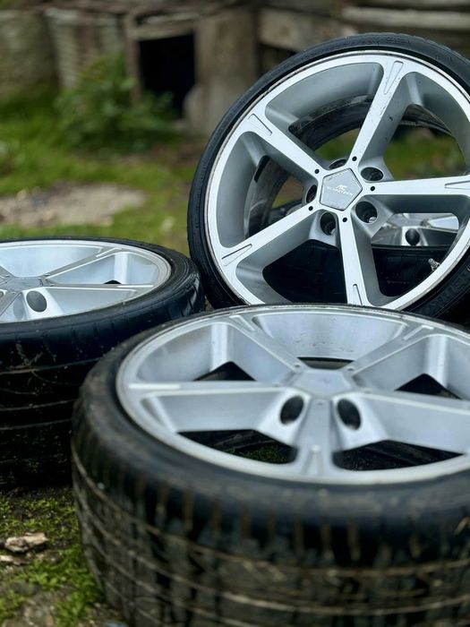 Джанти 5x120 19x8.5" ET43 AC Schnitzer Type IV Silver Alloy BMW E60