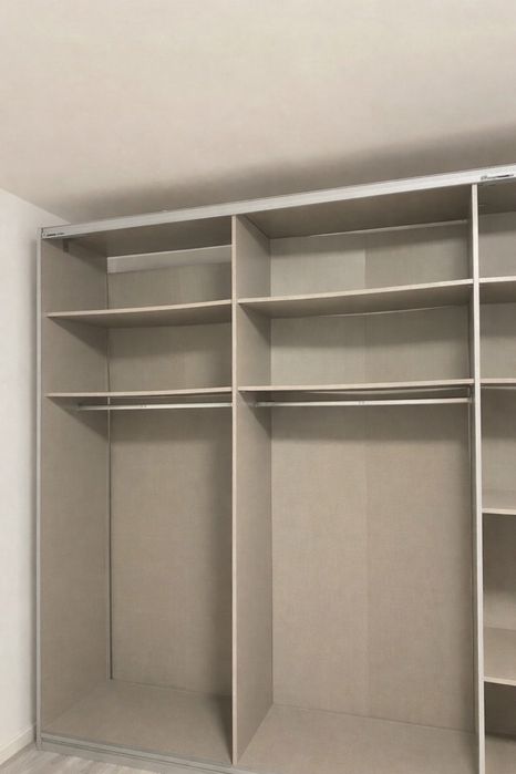 Rez/Dressing/Dulap 360/230/60 cm 4 usi culisante stucla alba maro