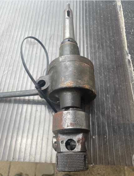 Masina de gaurit Optimum si cap de filetat ARCHER con morse 3