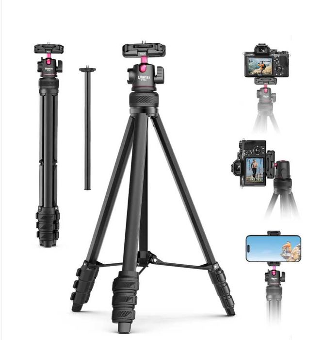 Статив / трипод Ulanzi TT51 с панорамна глава за фотоапарат и смартфон