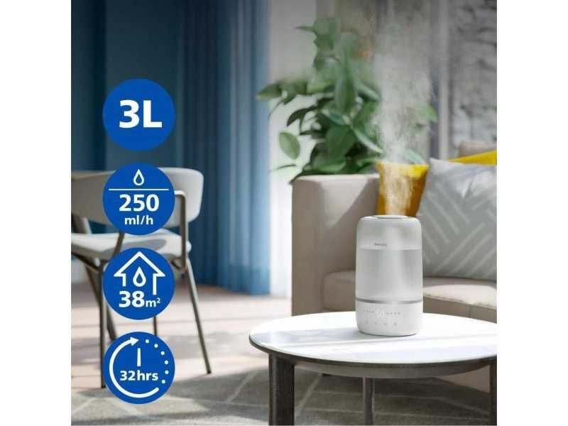 Смарт Овлажнител с Ароматерапия и Нощна Светлина Philips HU1509/00