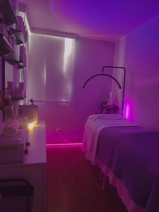 Массаж уютном кабинете