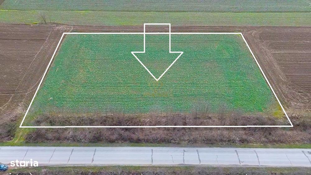 !Perfect pentru investitie !Teren 3300MP Cu Front Stradal 50.5M