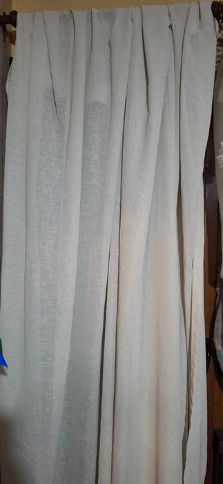 Комплект 2бр.тънки и 2бр. плътни пердета