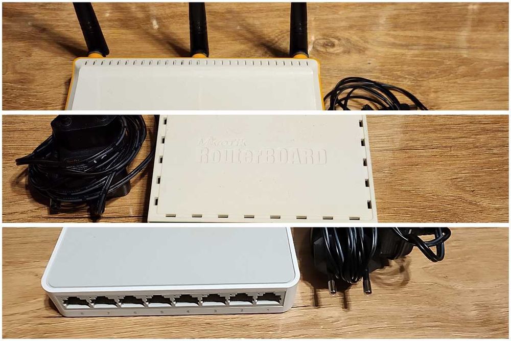 Роутер, , Хаб-свитч