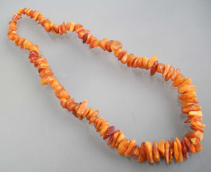 Колие естествен кехлибар гердан огърлица