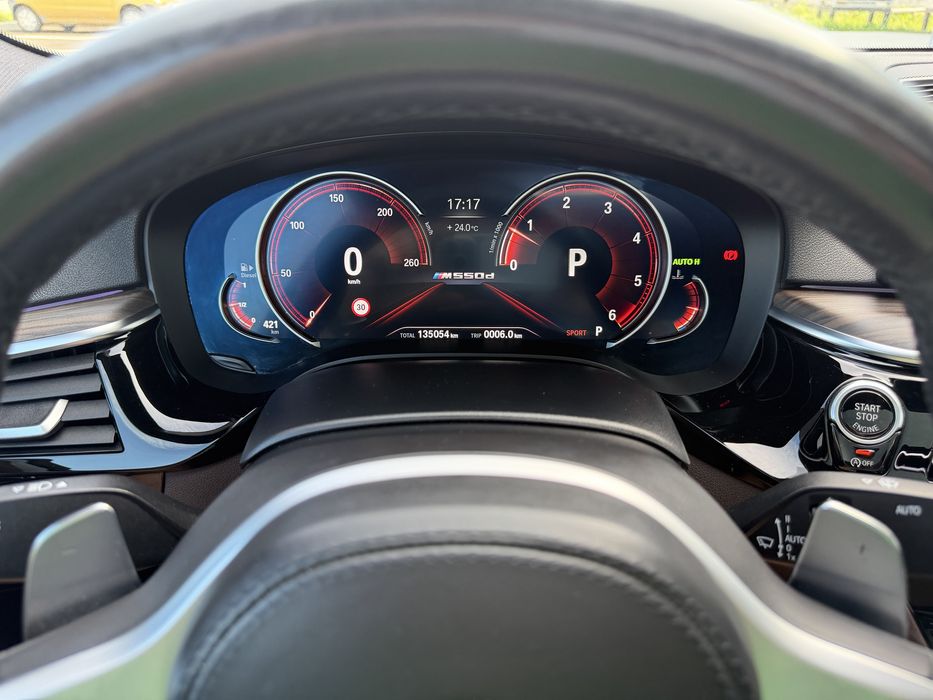 BMW M550 xdrive 400 cp 2018 135000 km