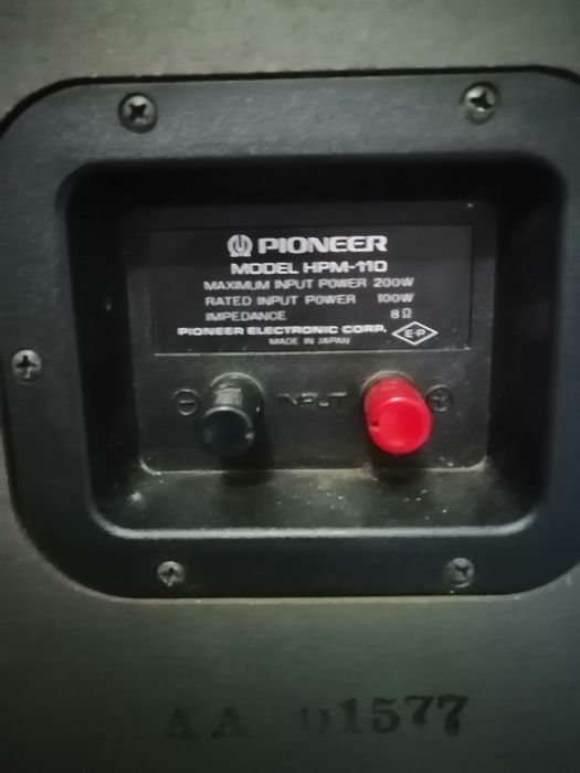 Boxe Pioneer Hpm 110,200 watts