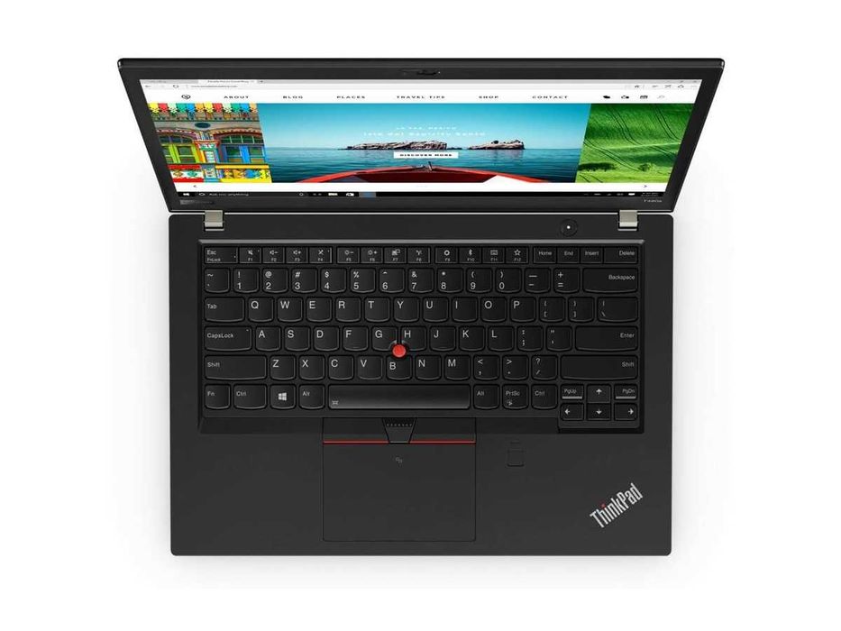 Лаптоп Lenovo T480s I7-8650U 16GB 256GB SSD NVME ТЪЧСКРИЙН с до 24 МЕСЕЦА ГАРАНЦИЯ и Windows 11 PRO