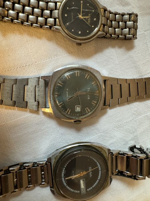 Стари руски часовници 10бр. slava pobeda chaika лот