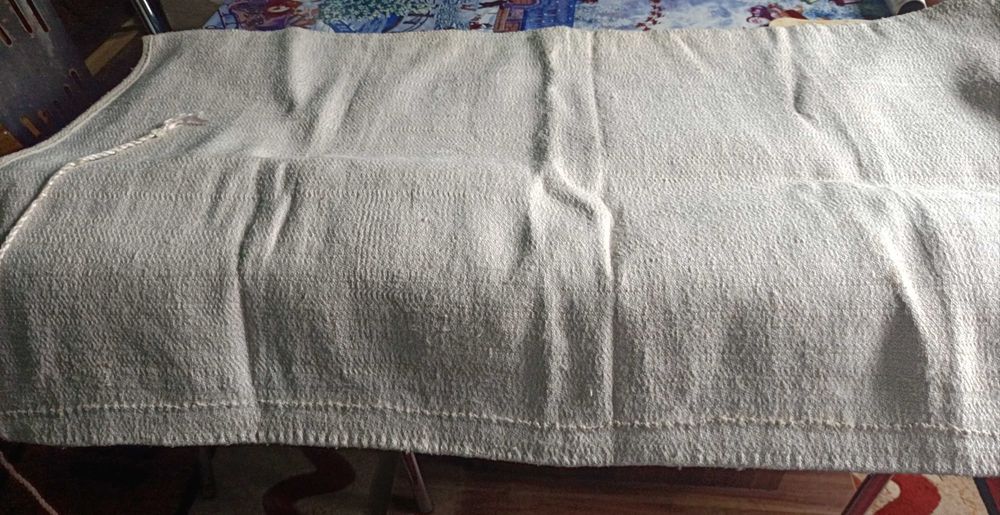 Vând sac țesut in timpul războiului
