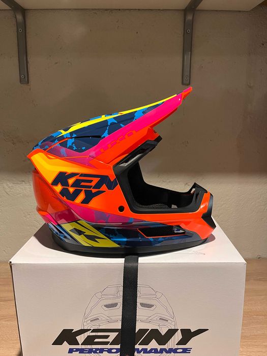 Casca moto cross enduro KENNY Performance noua M