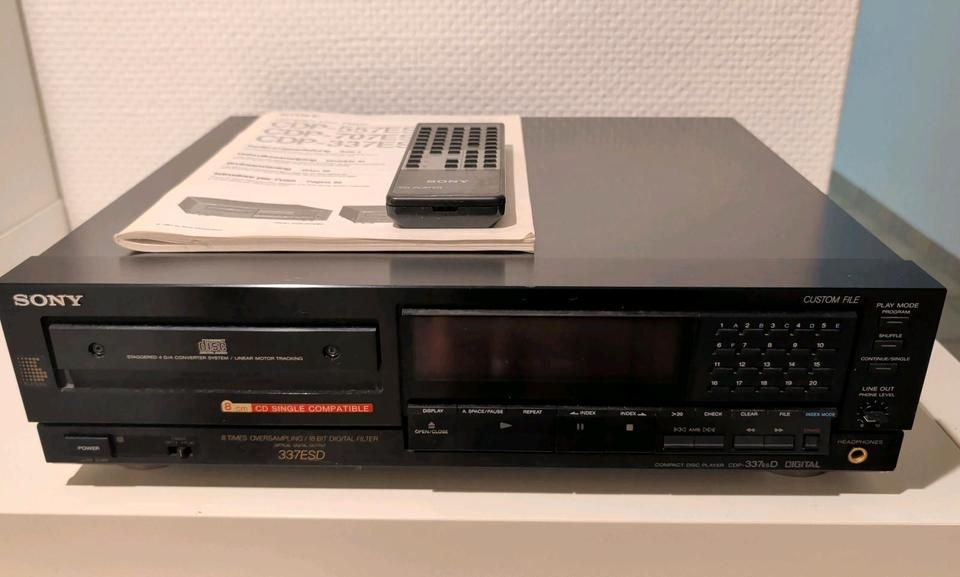 Sony cdp 337 esd de colecție
