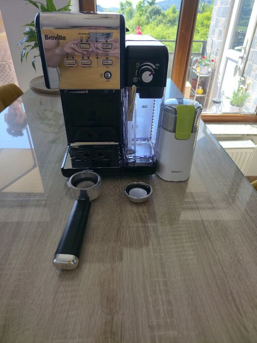 Espressor manual Breville VCF108X Prima Latte II, 19 bar, 1.5 L, recip