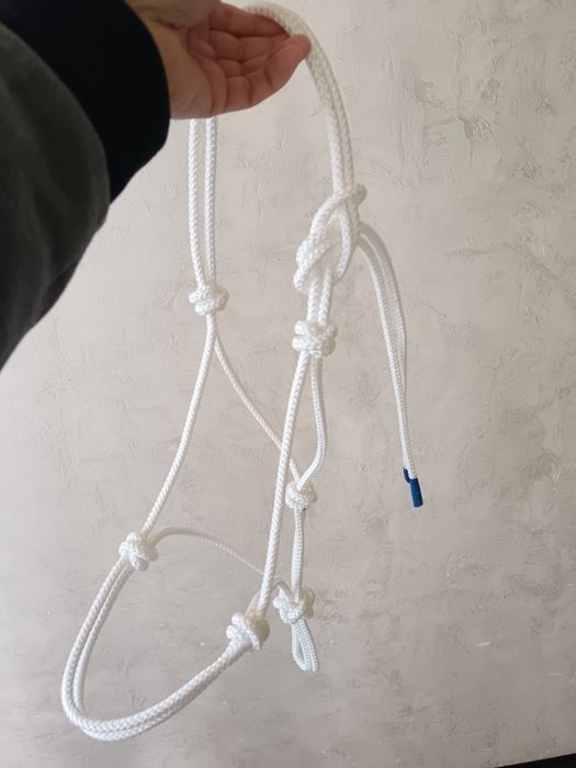 Жылқыға ноқта, Веревочный недоуздок