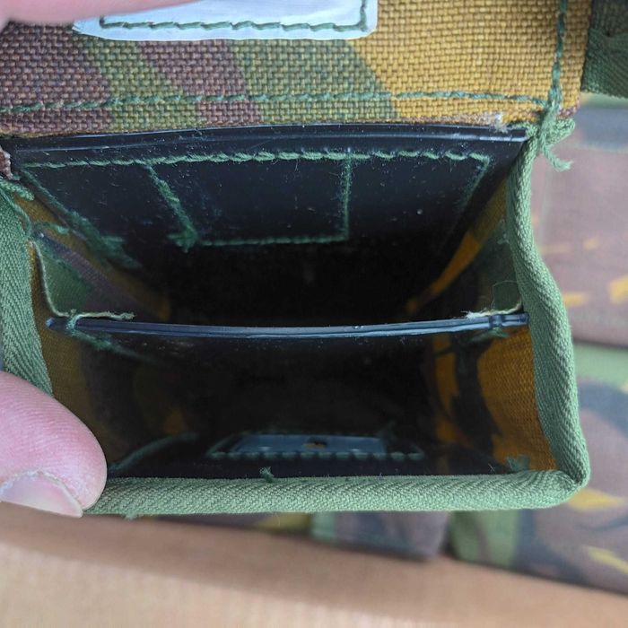 Suport incarcatoare , dublu. DPM Woodland fabricatie UK.