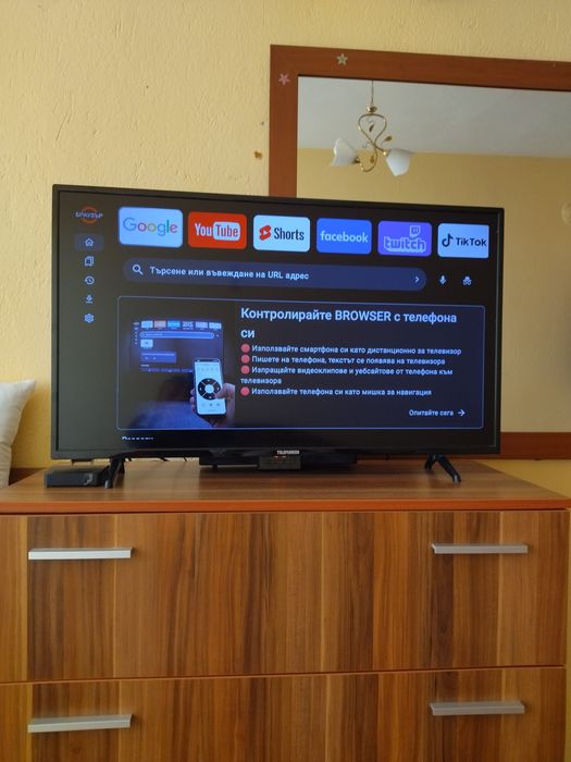 Смарт  телевизор,,Телефункен,,40инча.