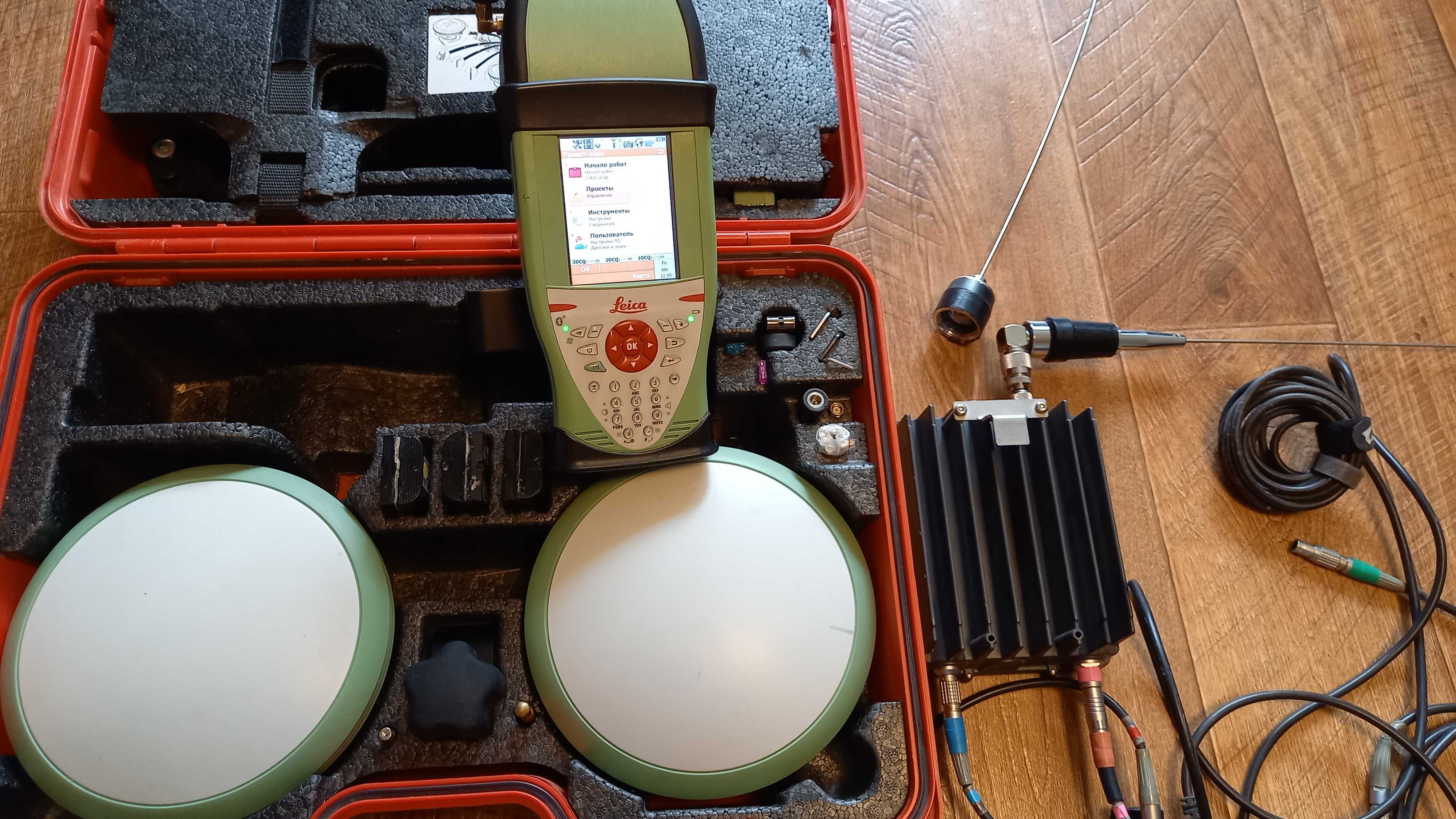 Комплект GPS/GNSS геодезических приемников Leica GS08 plus, Караганда ...