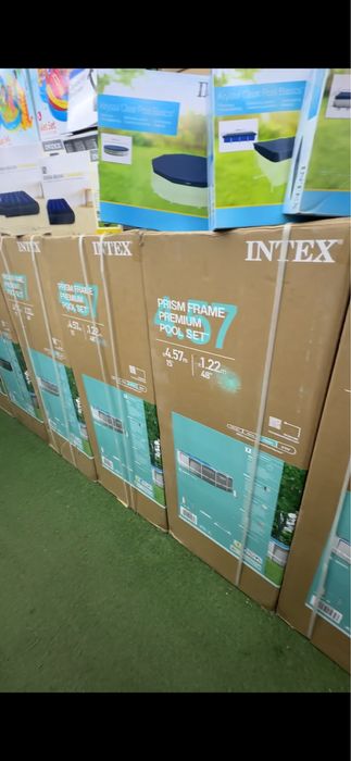 Каркасный бассейн intex