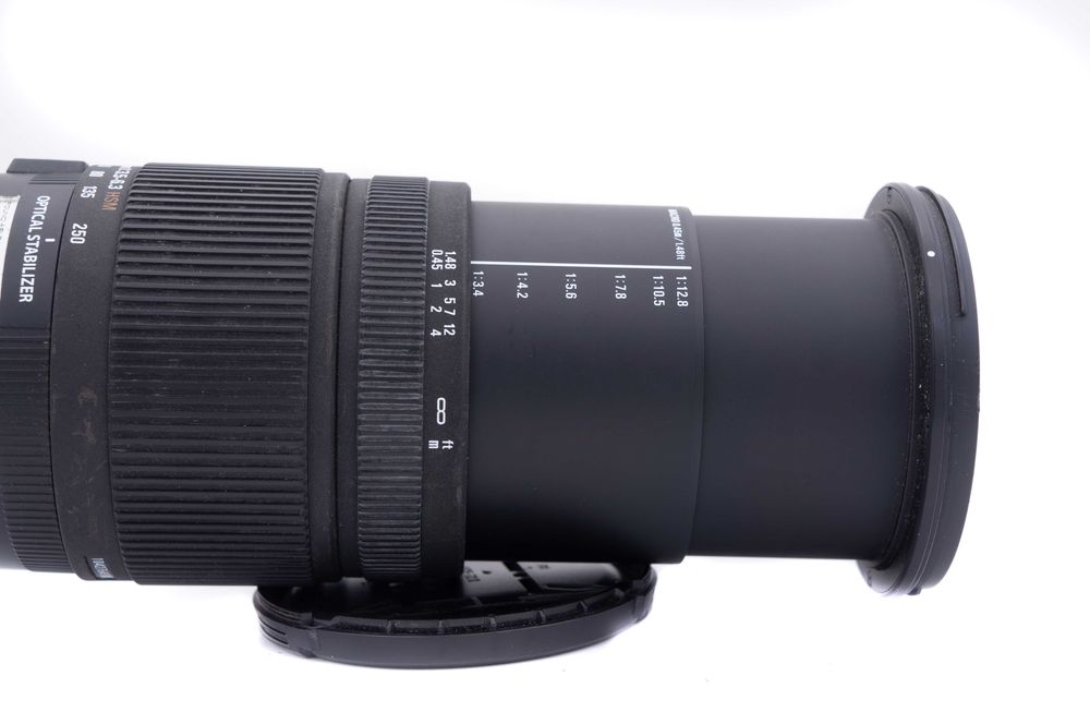 Obiectiv Sigma 18-250mm f3.5-6.5 DC OS HSM montura Canon EF-S