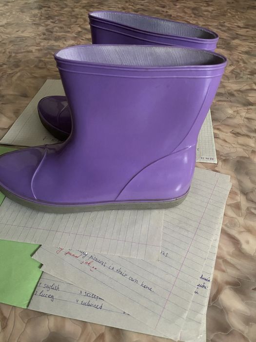 Резиновые ботинки