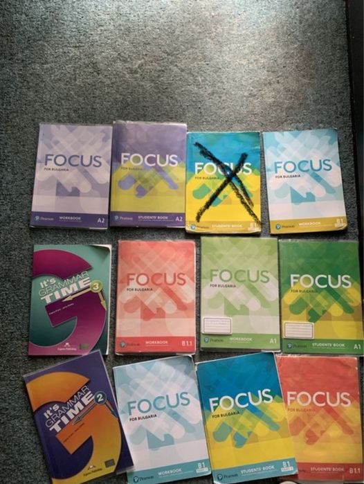 Учебници 8-10 клас focus menschen химия география биология физика