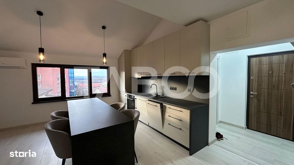 Apartament  3 camere prima inchiriere 72 mpu zona Strand Sibiu