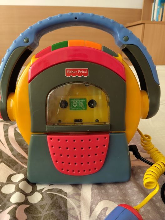Детски работещ касетофон Fisher price