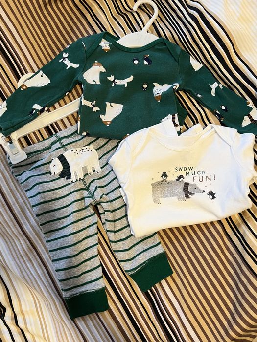 Carter’s set bebe 6 luni iarna / Craciun