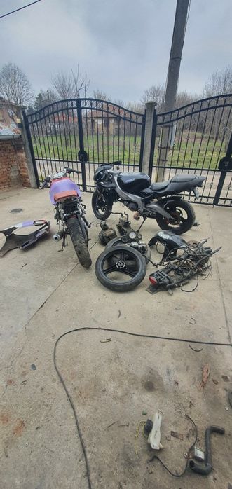 Aprilia rs af1 два цели и един на части