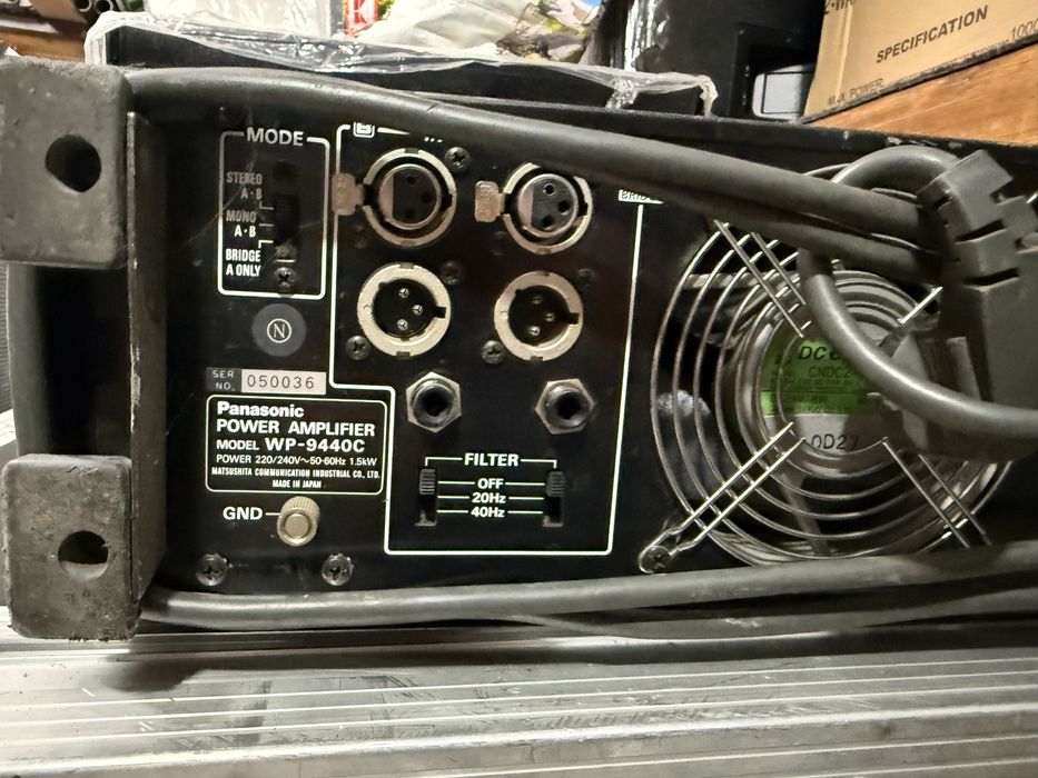 RAMSA WP-9440 (Япония), 2x700W 4Ω,