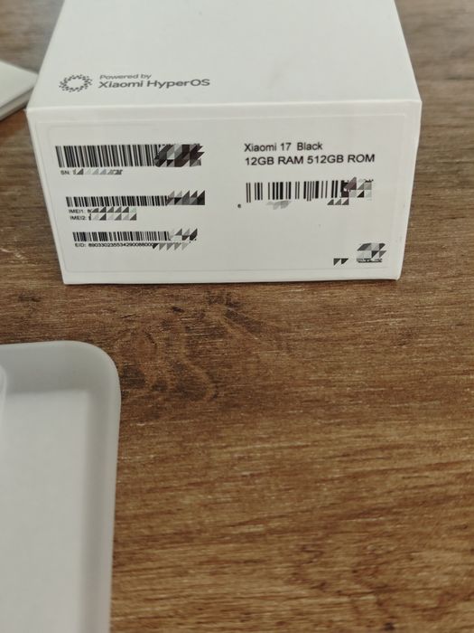 Xiaomi 17 Black, 12/512GB от Технополис